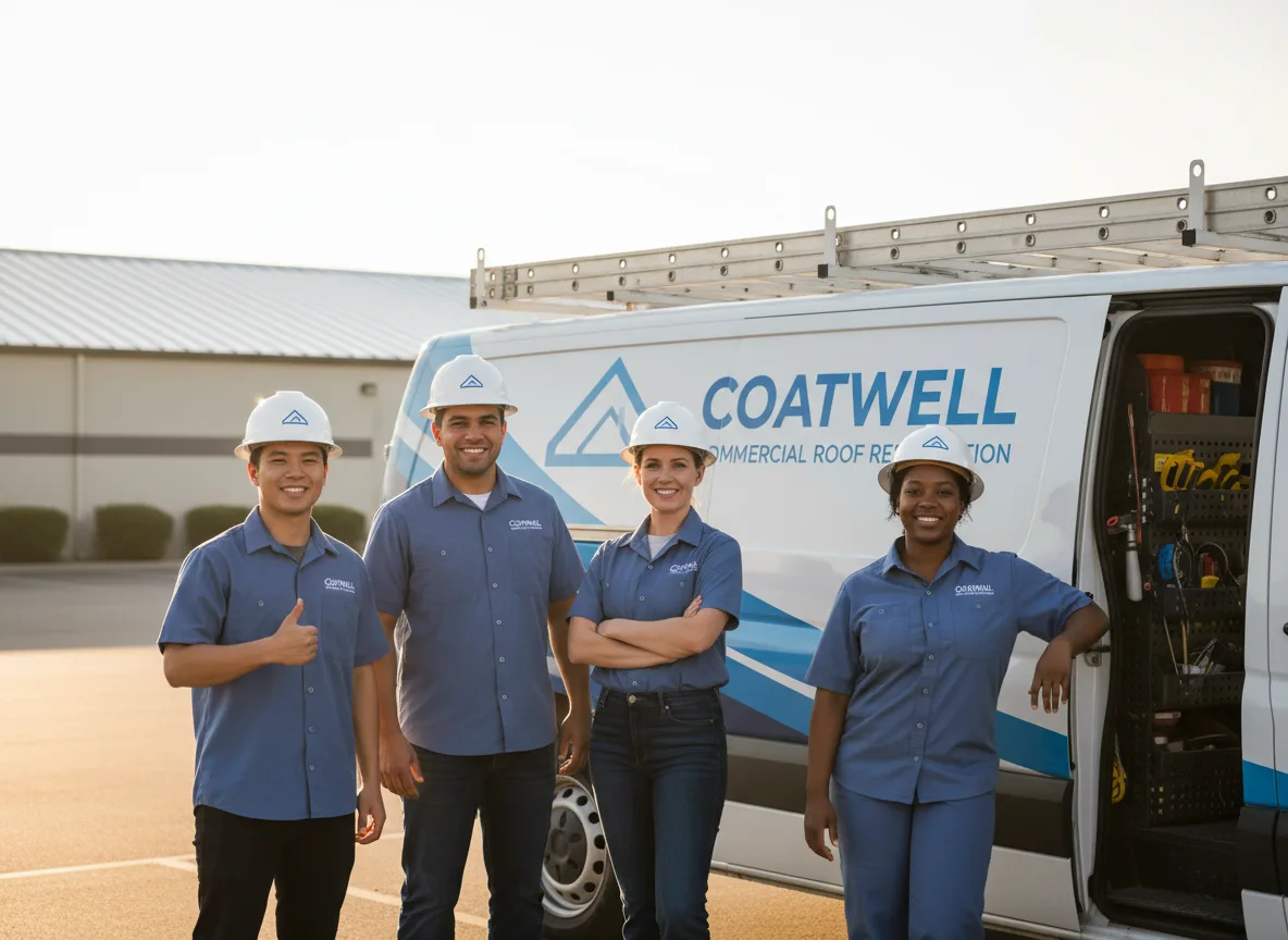 Commercial roof coating company in Brookston, IN